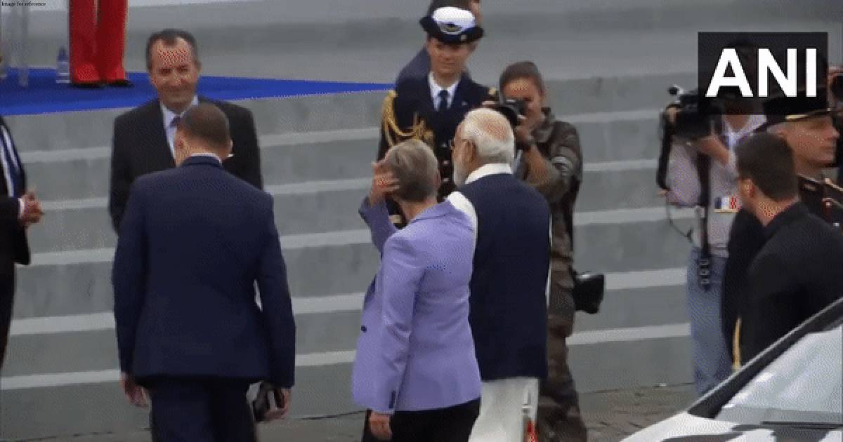 PM Modi, President Macron arrive at Champs-Elysees ahead of Bastille Day Parade